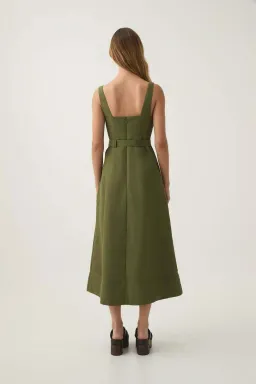 Aje Axle Utility Midi Dress 10 for rent on The Volte - image 2