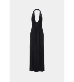 Misha Jennifer Cupro Maxi Dress in Black Size 10 for rent on The Volte - image 5