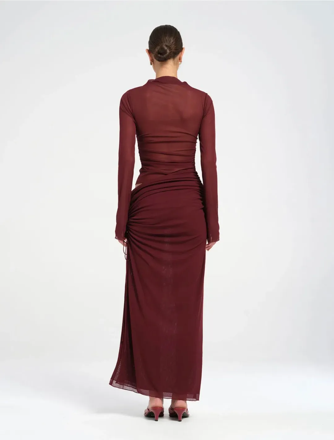 Benni Mable Maxi Dress Plum Size 6 for rent on The Volte - main image