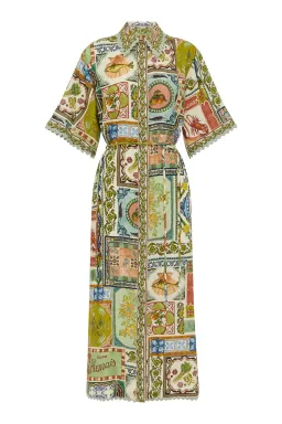 Alemais Tommasina Shirtdress Multi Size 14 for rent on The Volte - image 4