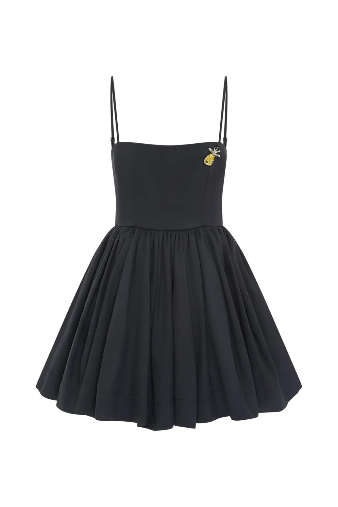 Alemais Ember Mini Dress Black Size 6 for rent on The Volte - main image