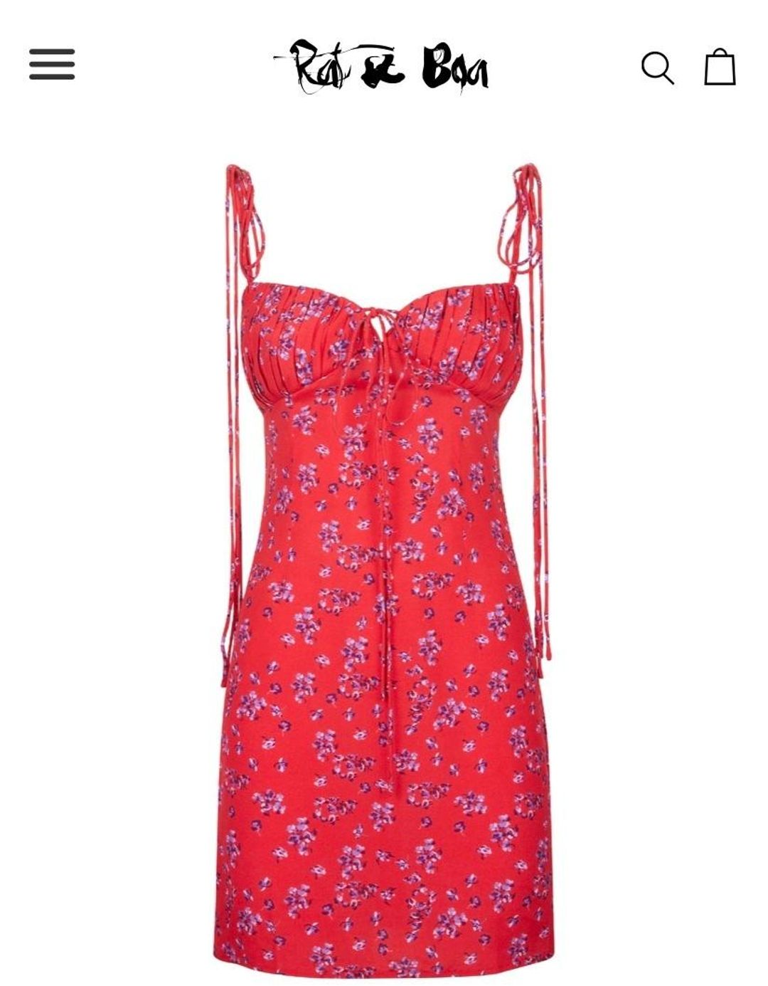 Rat & Boa Fia Dress Size 6 for rent on The Volte - main image