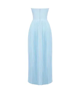 House of CB Marcella Maxi Dress Ocean Blue Size 8 for rent on The Volte - image 8