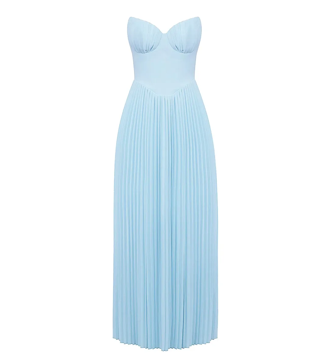 House of CB Marcella Maxi Dress Ocean Blue Size 8 for rent on The Volte - main image