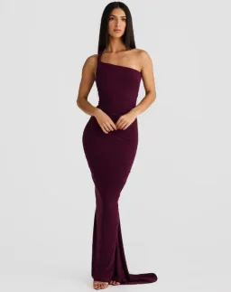 Melani the Label Maia Dress Mulberry Size S/AU 6 for rent on The Volte - image 2