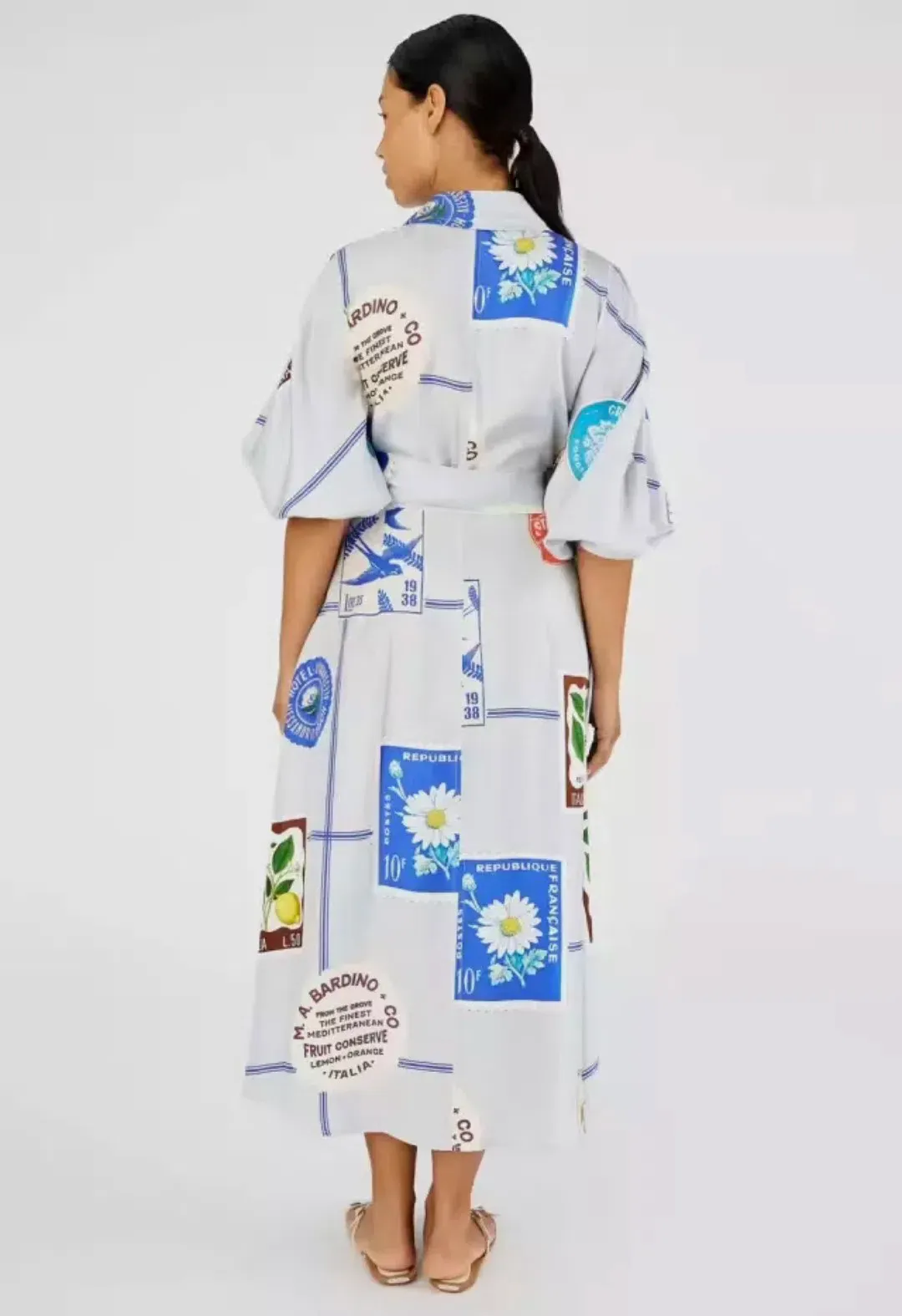 Oroton Picnic Print Dress Size 10  for rent on The Volte - main image