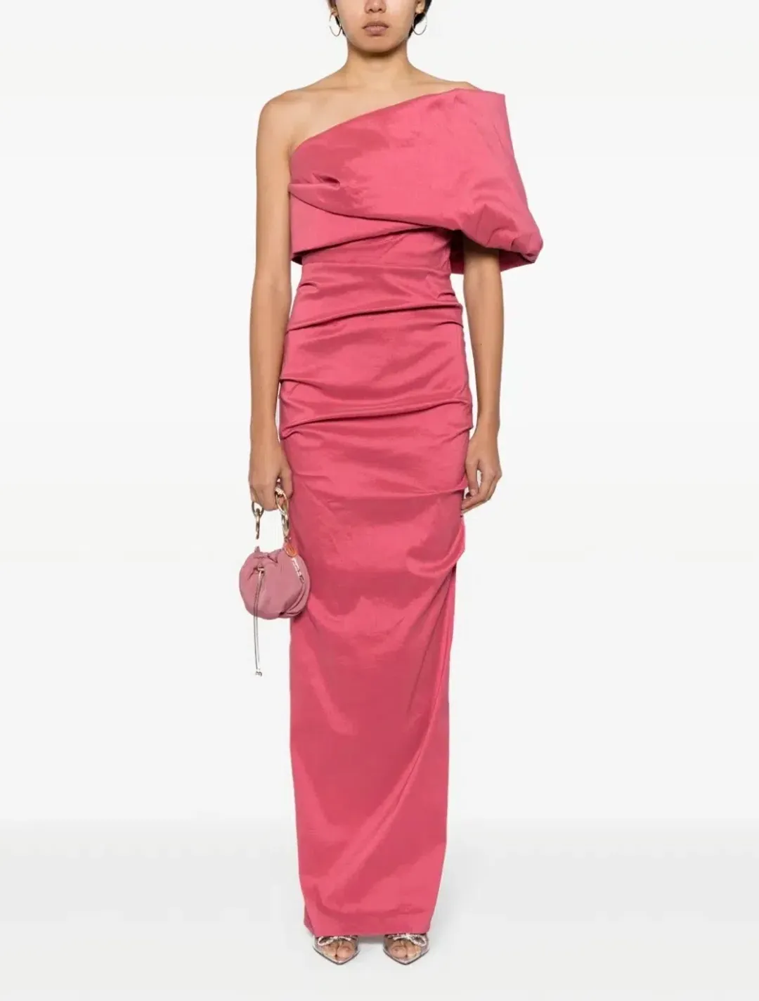 Rachel Gilbert Kat Maxi Gown Rose Size 4 / AU 14 for rent on The Volte - main image