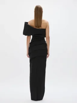 Rachel Gilbert Kat Gown Black 4/AU14 for rent on The Volte - image 3