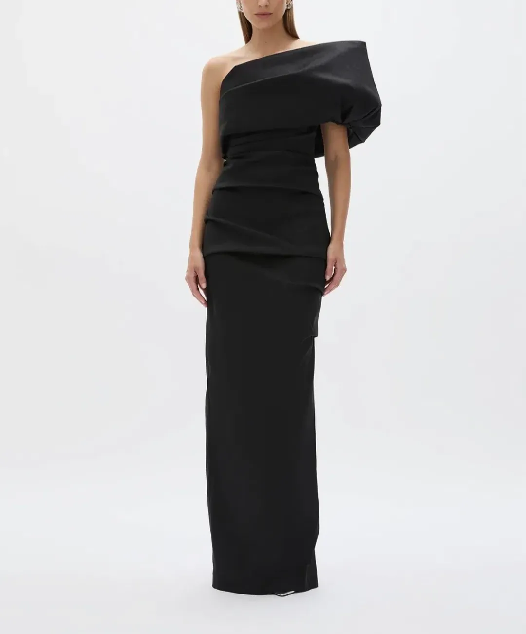 Rachel Gilbert Kat Gown Black 4/AU14 for rent on The Volte - main image