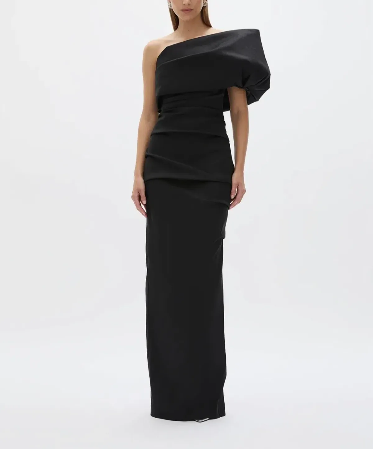 Rachel Gilbert Kat Gown Black 4/AU14 for rent on The Volte - main image