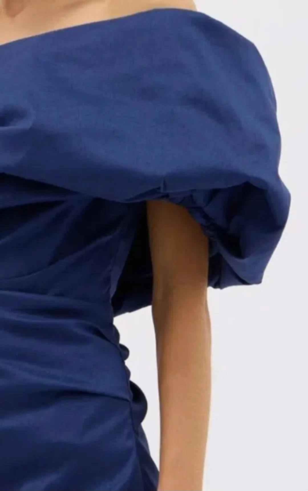 Rachel Gilbert Archer Floor Grazing Gown in Navy Size 6 / AU 18 for rent on The Volte - main image