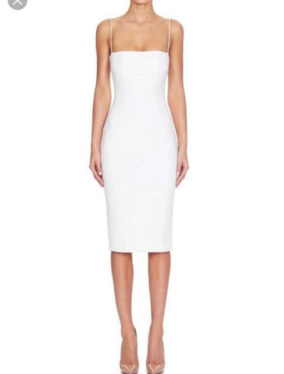 MISHA Sophie Dress Cream Size 10/M for rent on The Volte - main image