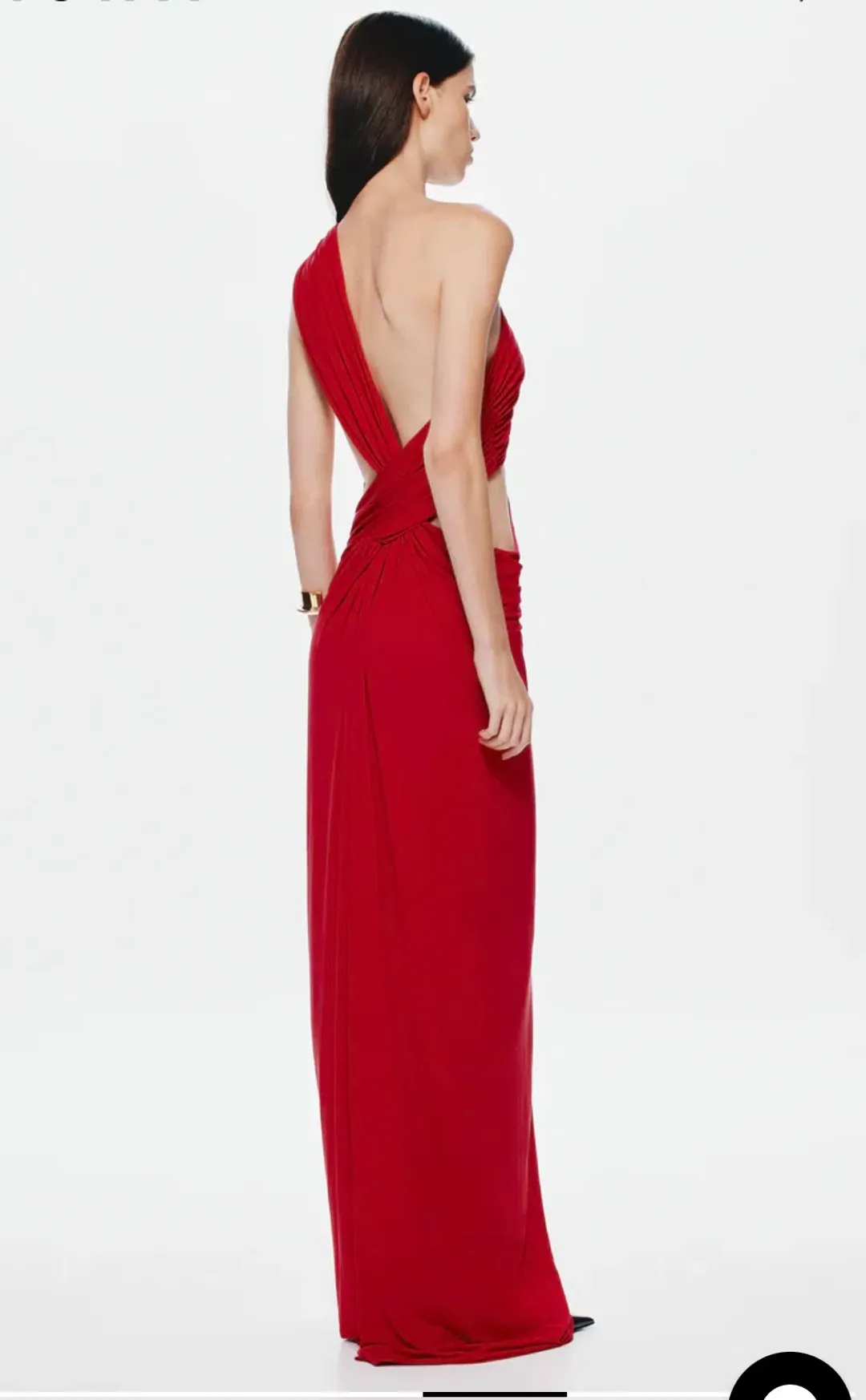 MISHA SOLSTICE CUPRO DRESS SIZE 10 for rent on The Volte - main image