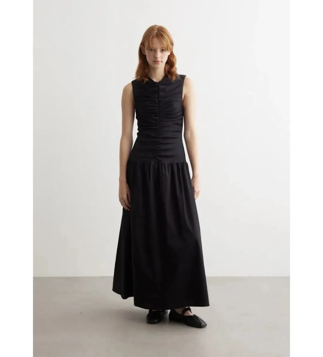 Anna Quan Isla Maxi Dress Noir Size AU 6 for rent on The Volte - main image