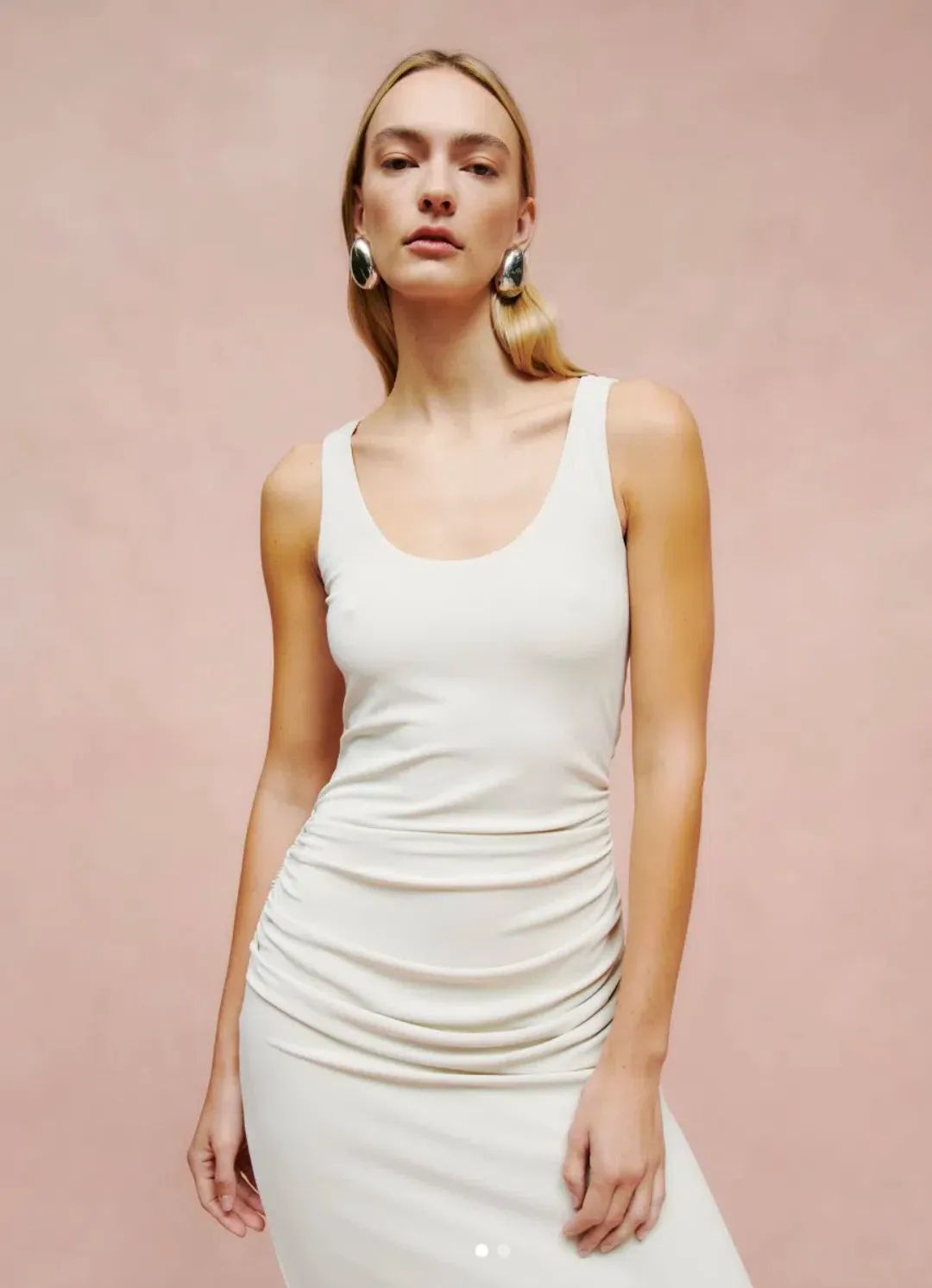 ANNA QUAN Shelley Maxi Dress in Dove Grey 8 AU for rent on The Volte - main image