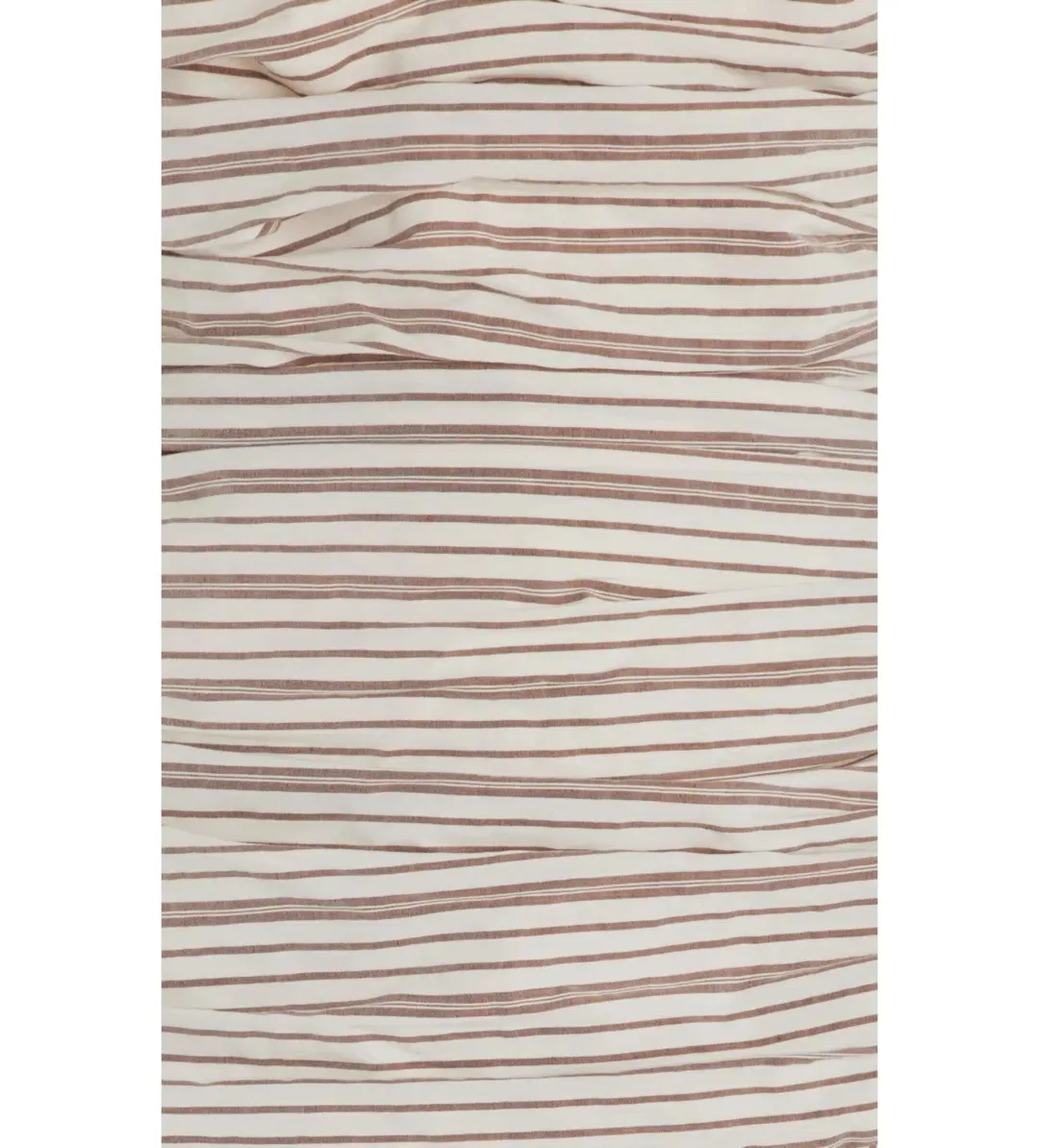 Anna Quan Isadora Strapless Maxi Dress Tobacco Stripe Size AU 10 for rent on The Volte - main image