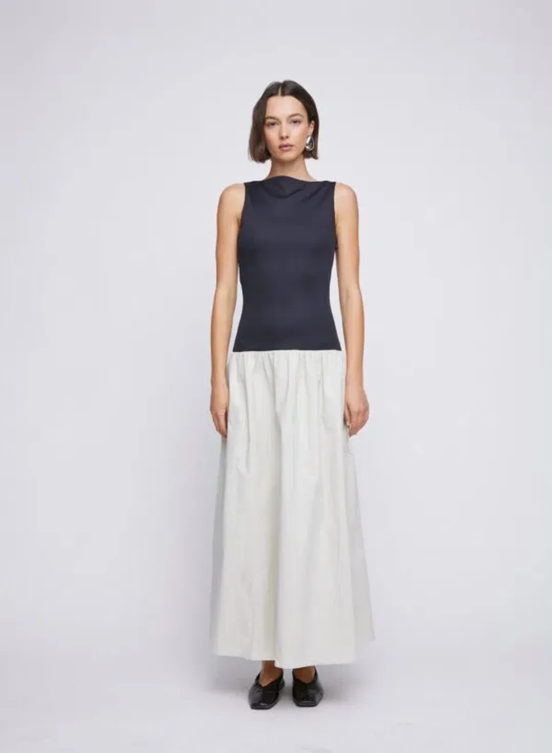 Anna Quan Juliana Maxi Dress  Dove Size AU 6 for rent on The Volte - main image