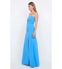 Bec & Bridge Angelina Strapless Maxi Dress Mid Blue Size AU 10 for rent on The Volte - image 3