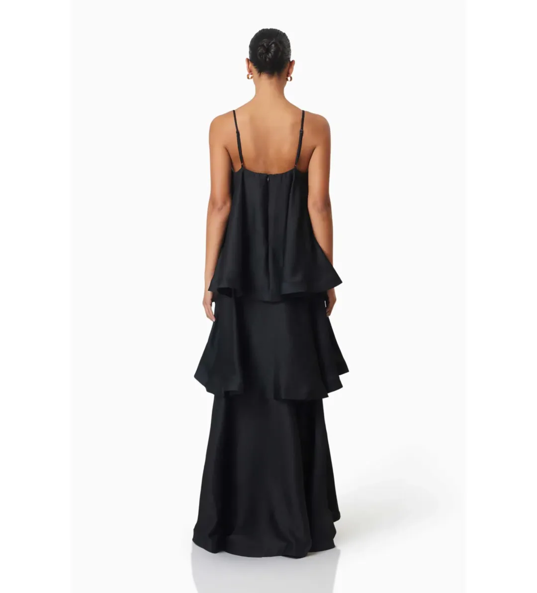 Elliatt Tilley Maxi Dress Black Size 12 for rent on The Volte - main image