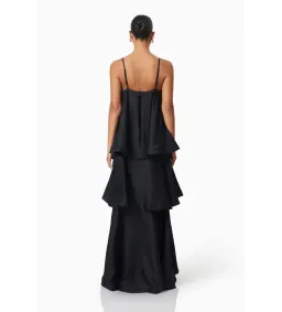 Elliatt Tilley Maxi Dress Black Size 12 for rent on The Volte - image 2