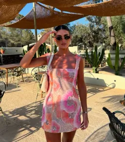 Elliatt Brittany Floral Mini Dress in Pink Size XL / AU 14 for rent on The Volte - image 4