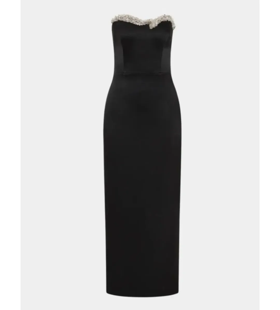 Rachel Gilbert Lorna Midi Dress Black Size 5 / AU 16 for rent on The Volte - main image