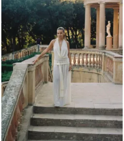 Raphella Santana The Hera Dress Beige Size S / AU 8 for rent on The Volte - image 1