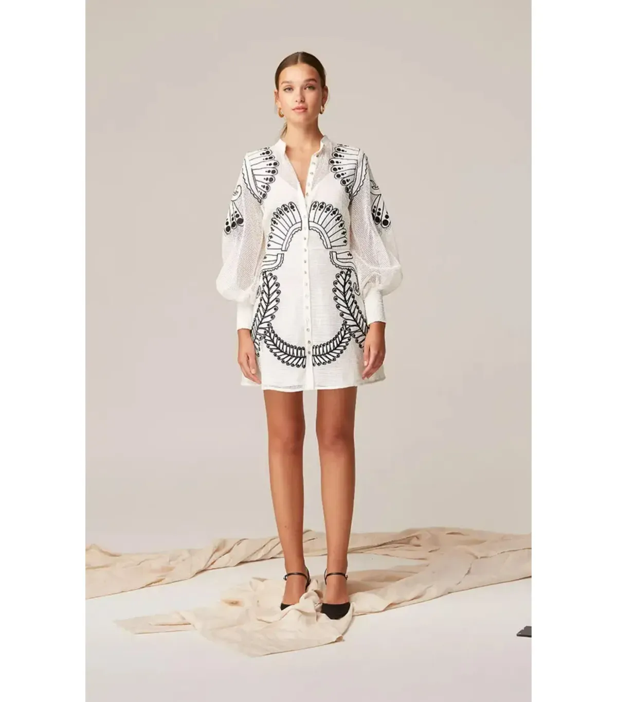 Keepsake the Label Alchemy Long Sleeve Mini Dress Print Size M / AU 10 for rent on The Volte - main image