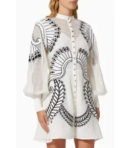 Keepsake the Label Alchemy Long Sleeve Mini Dress Print Size M / AU 10 for rent on The Volte - image 3