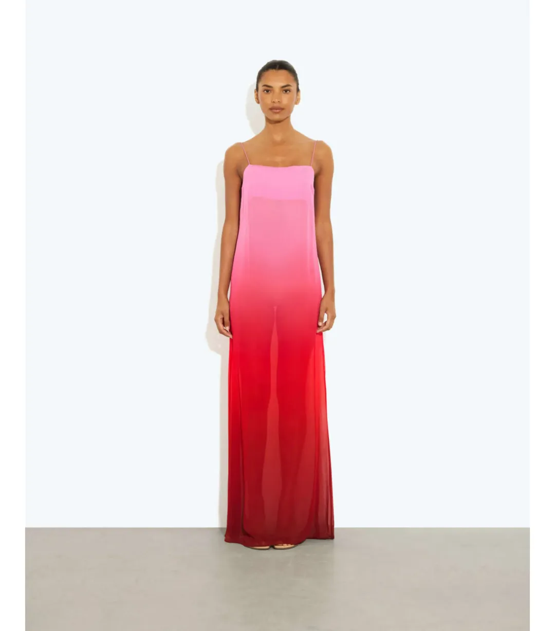 Rat & Boa Arabella Maxi Dress Pink Multi Size S / AU 8 for rent on The Volte - main image
