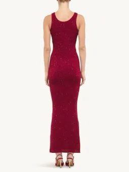 Asta Resort Ana Maxi Dress Wine Sequin Size XS / AU 6 for rent on The Volte - image 3