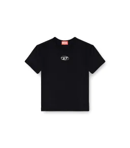 Diesel T-UNCUTIE-LONG-OD-Q1 Tshirt Black Size AU 8 for rent on The Volte - image 4