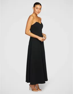 Pilgrim black strapless 14 maxi dress for rent on The Volte - image 2