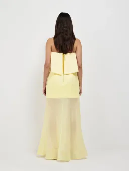 Sheike Gemini Dress Yellow Size 16  for rent on The Volte - image 2