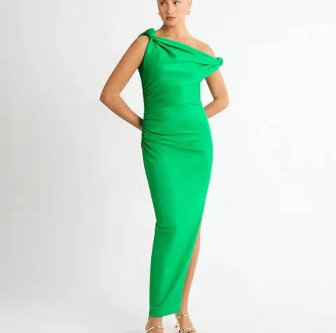 Sheike Ludlow Maxi Dress Green Size 18  for rent on The Volte - main image
