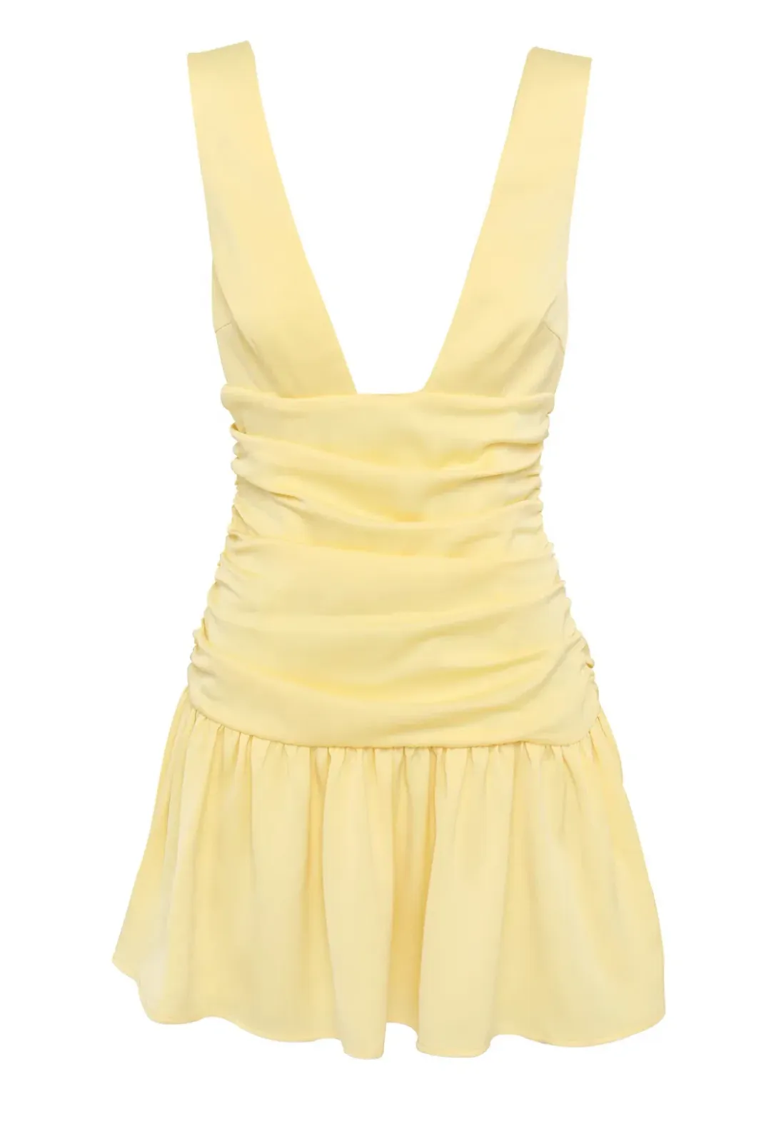 Sasha Therse Flora Mini Dress Yellow Size S/Au 8 for rent on The Volte - main image