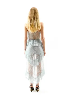 ALICE By Alice McCall Wilde Dress Blue Size 14  for rent on The Volte - image 3