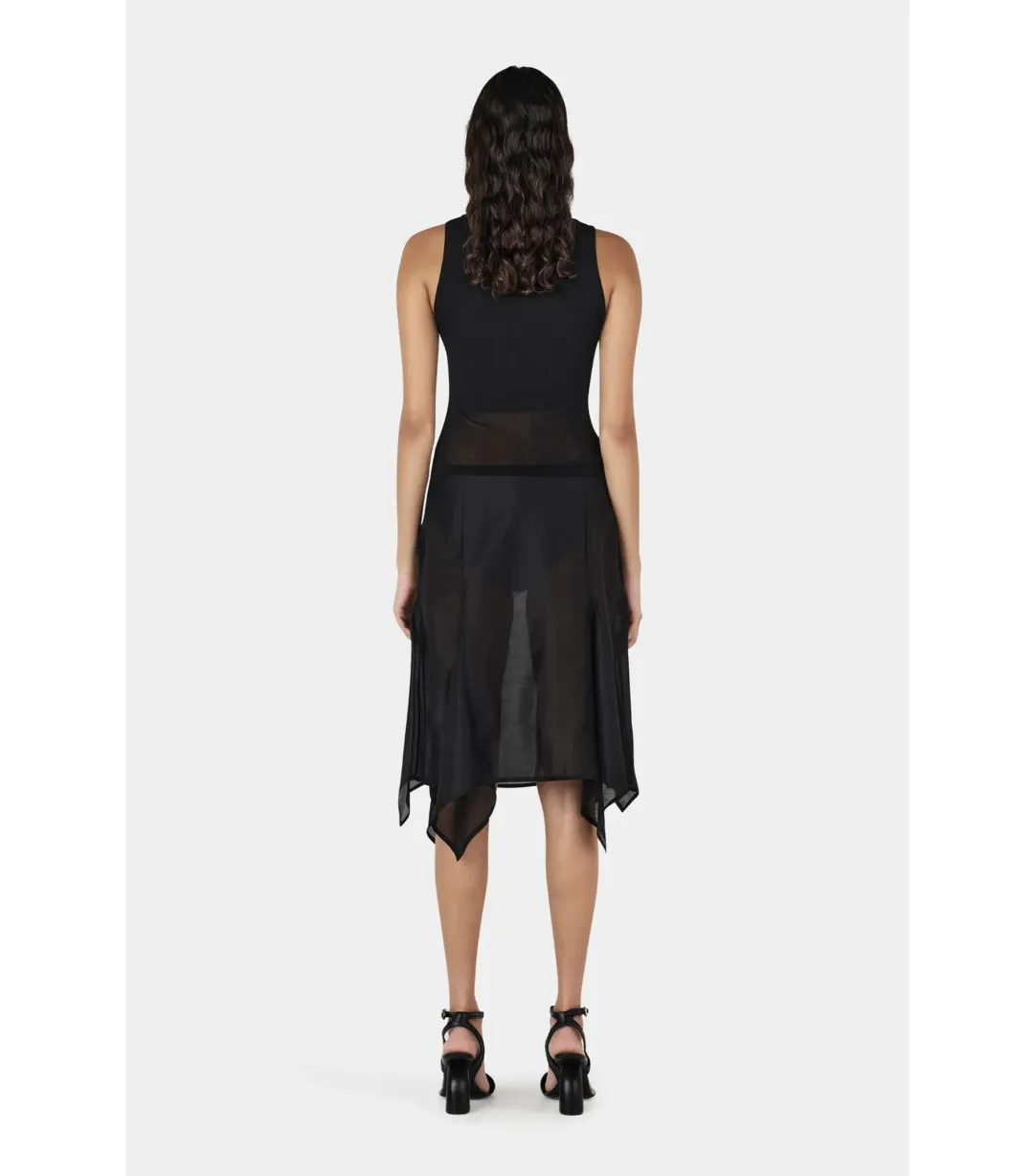 Hansen and Gretel Miller Knee Length Skirt Black Size AU 6 for rent on The Volte - main image