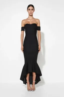 Mossman The Lovers Rock Dress Black Size 8 for rent on The Volte - image 1