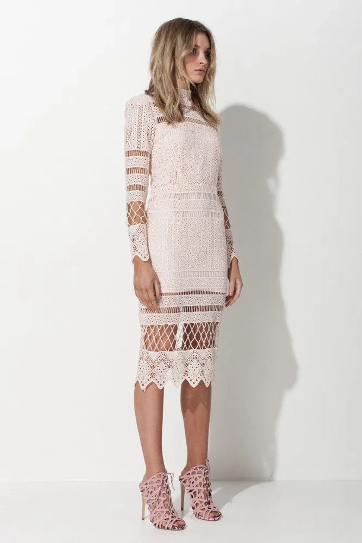 Mossman Isle of Forgiveness Dress Blush Pink Size 8 for rent on The Volte - main image