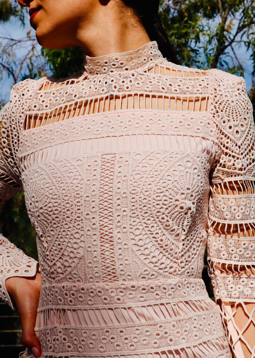 Mossman Isle of Forgiveness Dress Blush Pink Size 8 for rent on The Volte - main image