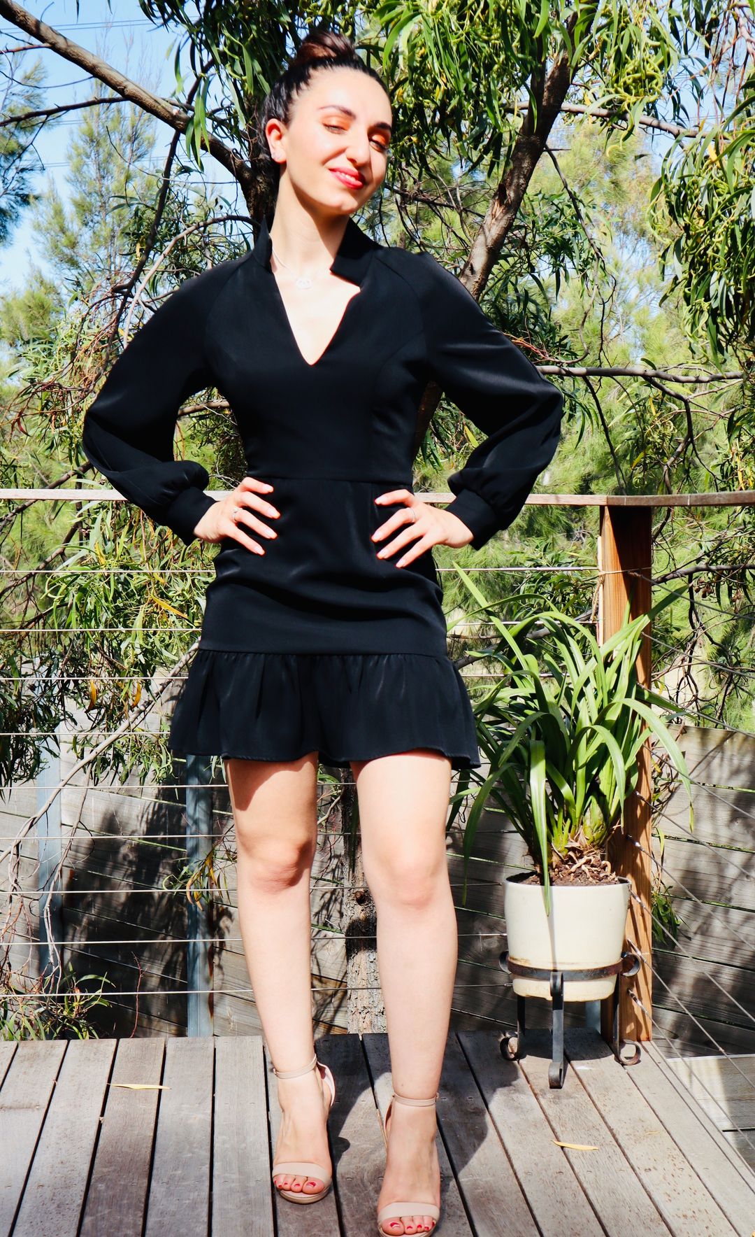 Mossman The Stranger Things Dress Black Size 8 for rent on The Volte - main image