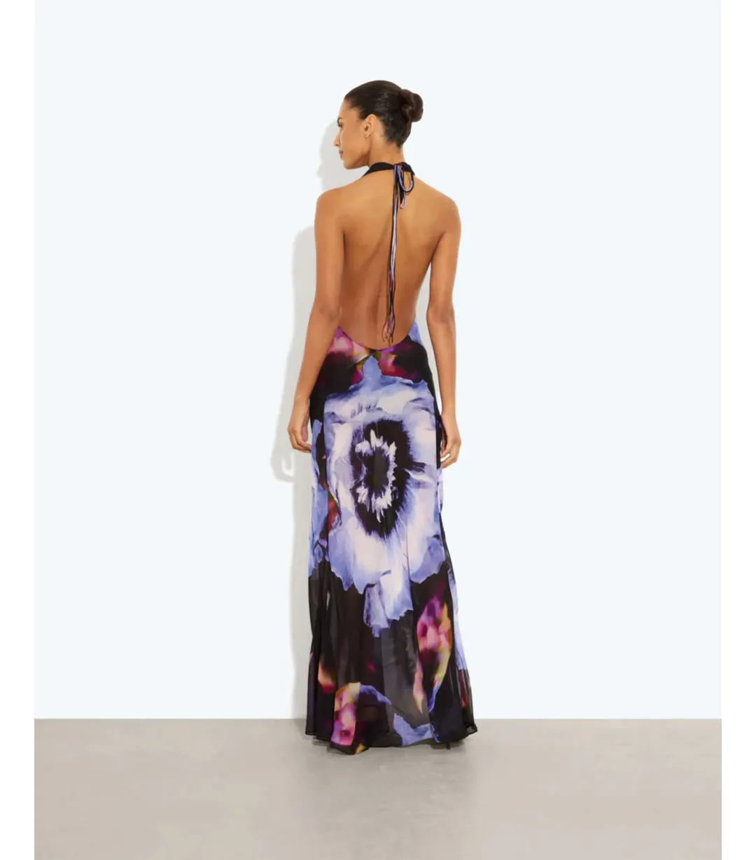 Rat & Boa Antonella Maxi Dress Print Size AU 6 for rent on The Volte - main image