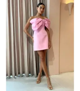 Rachel Gilbert Kace Mini Dress Pink Size 2 / AU 10 for rent on The Volte - image 1