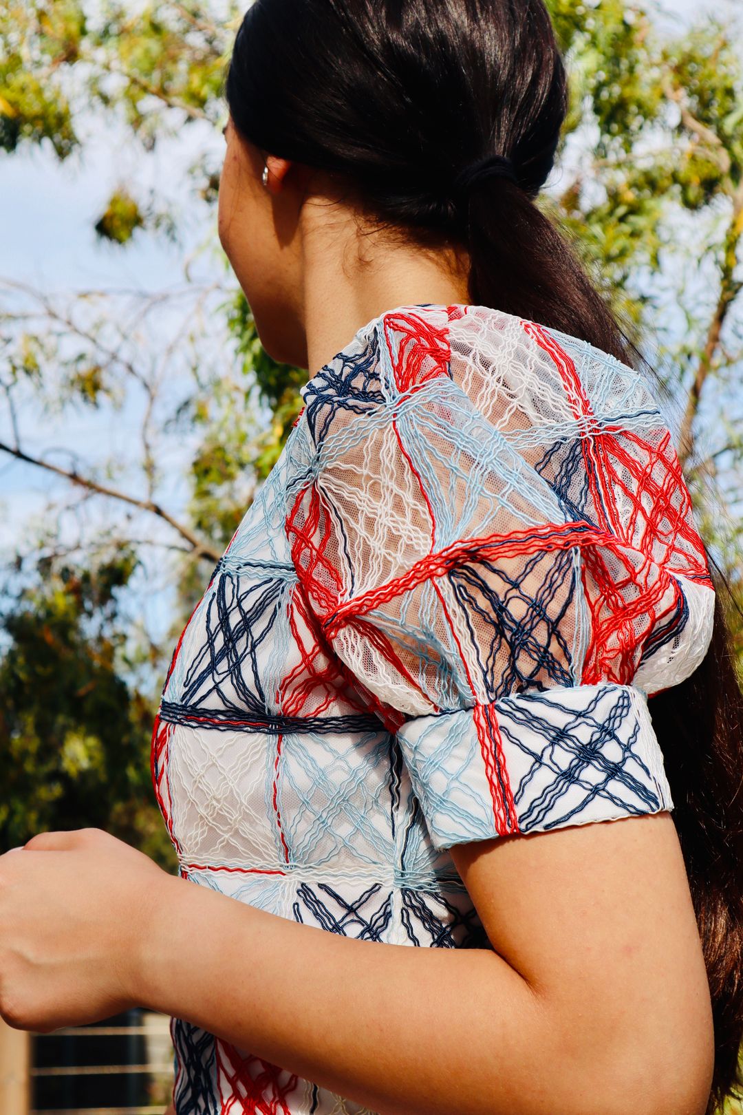 Mossman The Equal Angles Mini Dress Multi Size 6 for rent on The Volte - main image