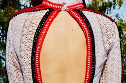 Mossman The Long and Winding Road Lace Dress Multi Size 8 for rent on The Volte - image 8