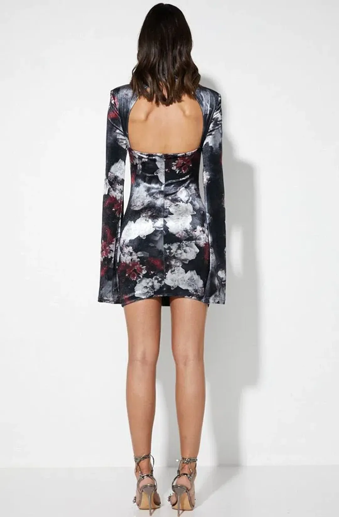 Mossman The Poison Arrow Mini Dress Floral Print Size 6 for rent on The Volte - main image