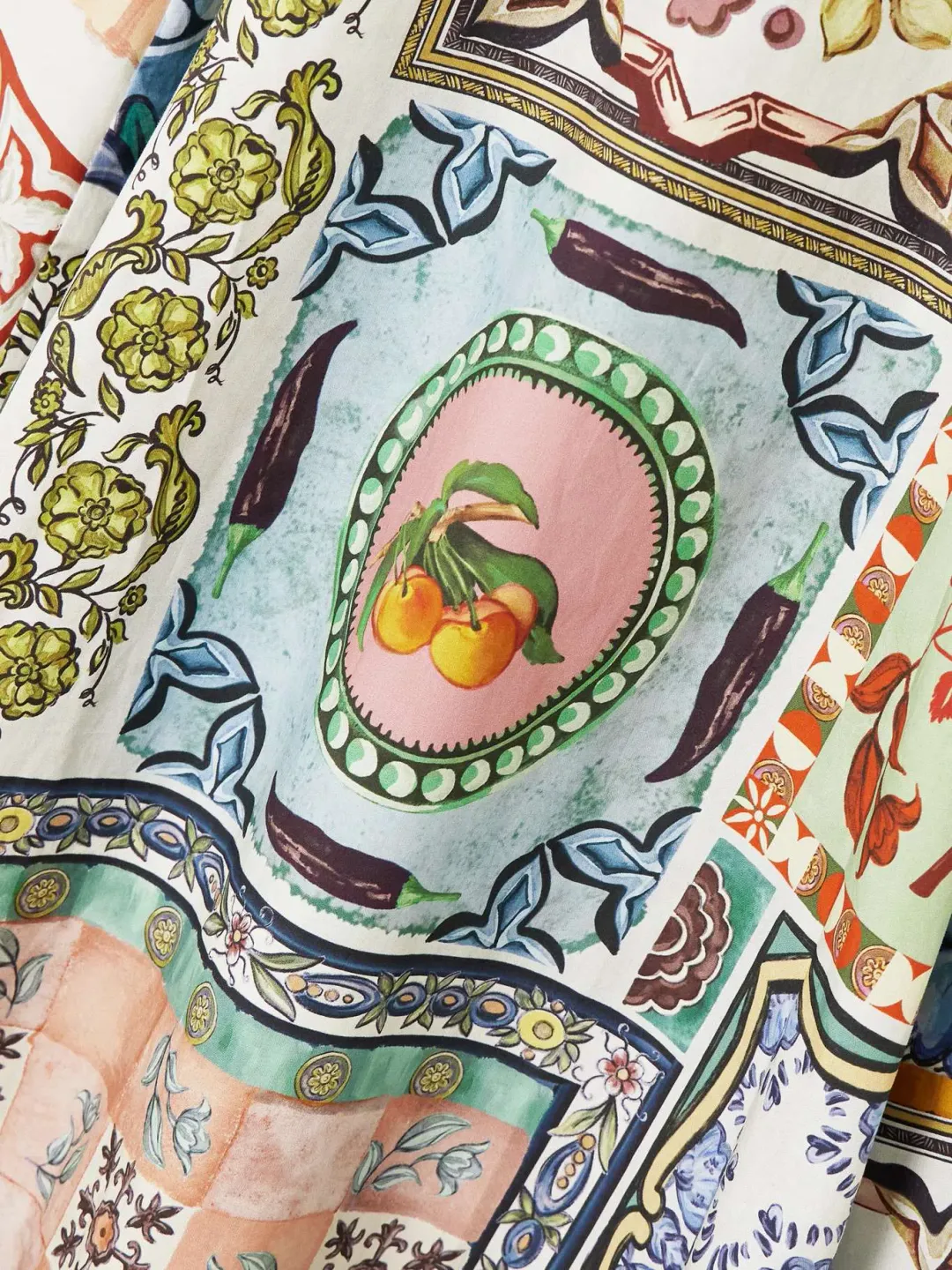 Alemais Tommasina Summer Dress Multi Size 14  for rent on The Volte - main image