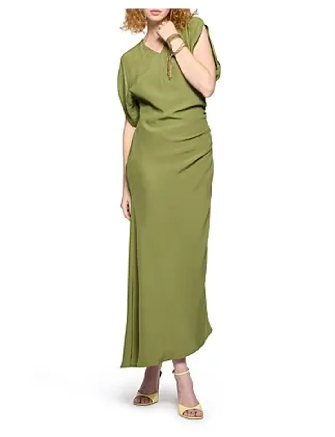 Sass & Bide The Ivy Dance Dress in Khaki Size 1 / Au 12 for rent on The Volte - main image