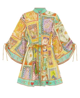 Alemais Holiday Go To Mini Dress Multi Size 16 for rent on The Volte - image 5